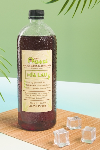 Chai Mía Lau Nguyên Chất 1 Lít